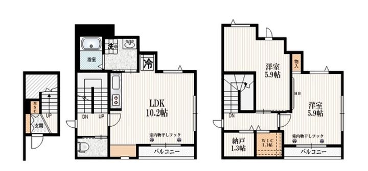 キャメリアの間取り