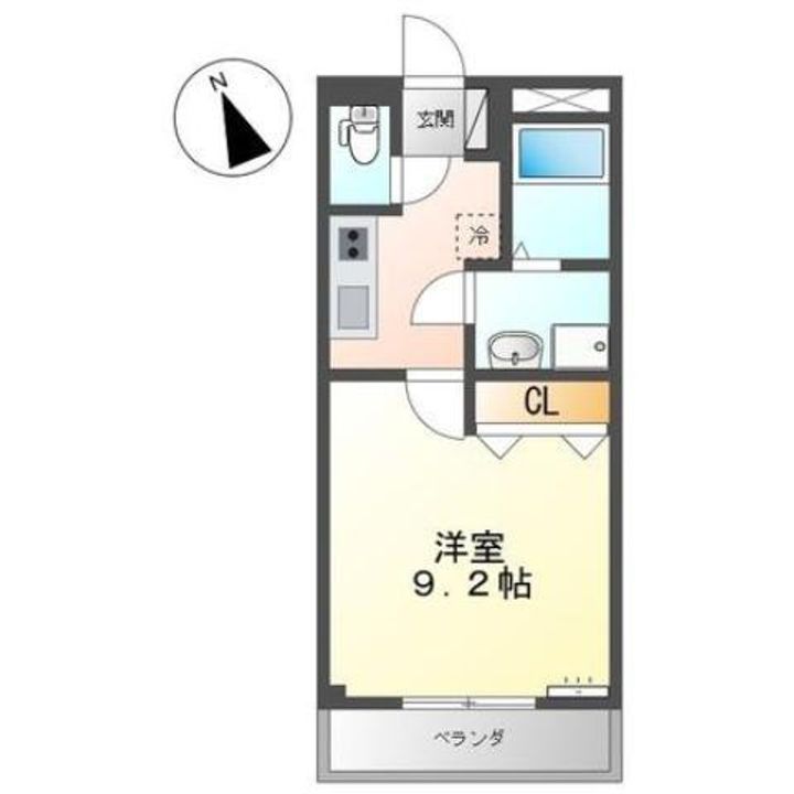 シャルマンハウスの間取り