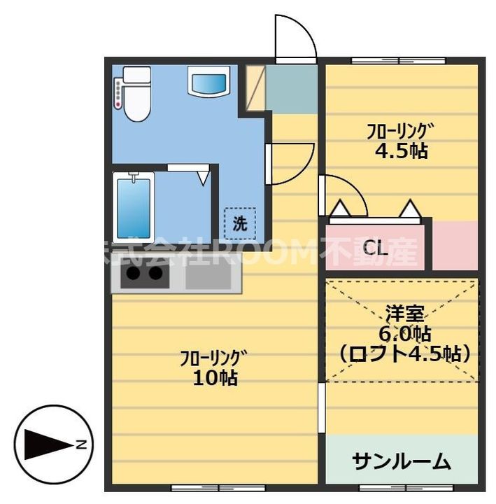 CAT BOX II・IIIの間取り