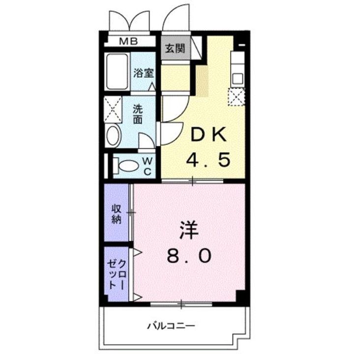 グランパス21の間取り