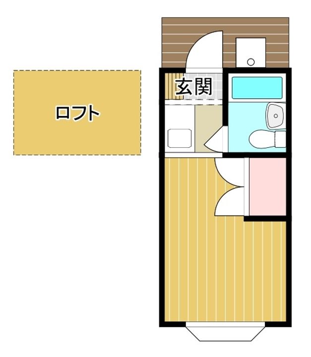 コーポミルフィーの間取り