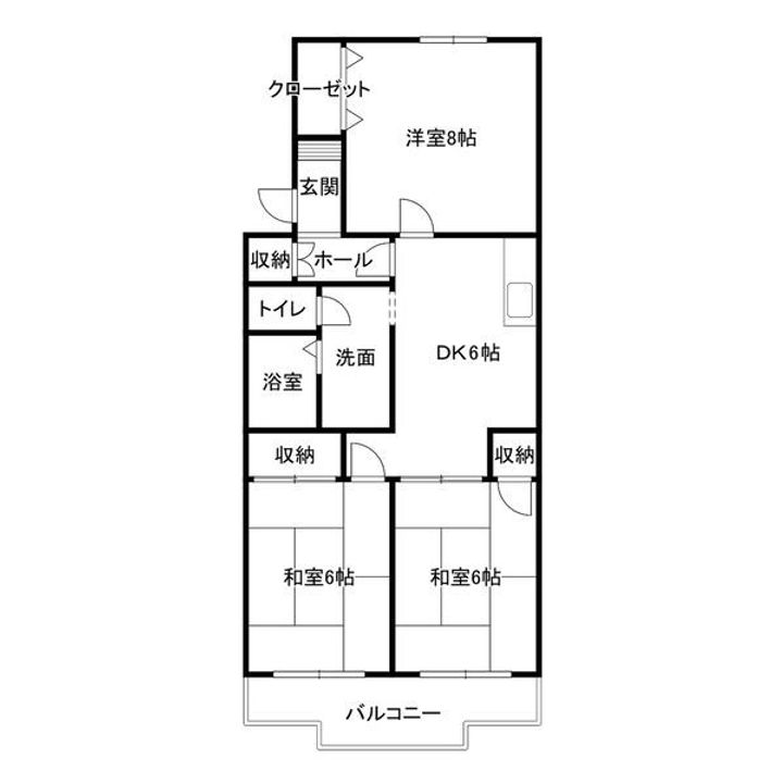 サンライズ栄の間取り