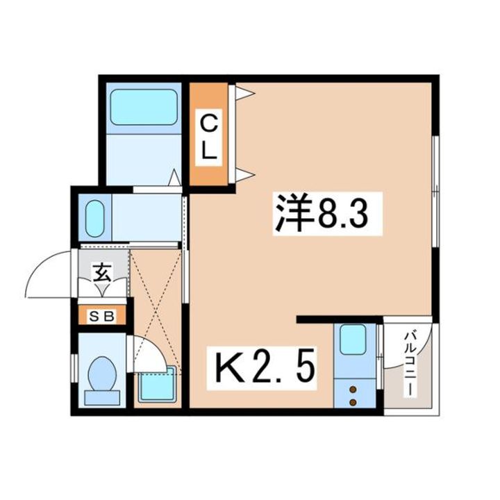 Lily-be昭和の間取り
