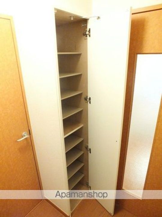 レオパレスサンライズビューAの玄関