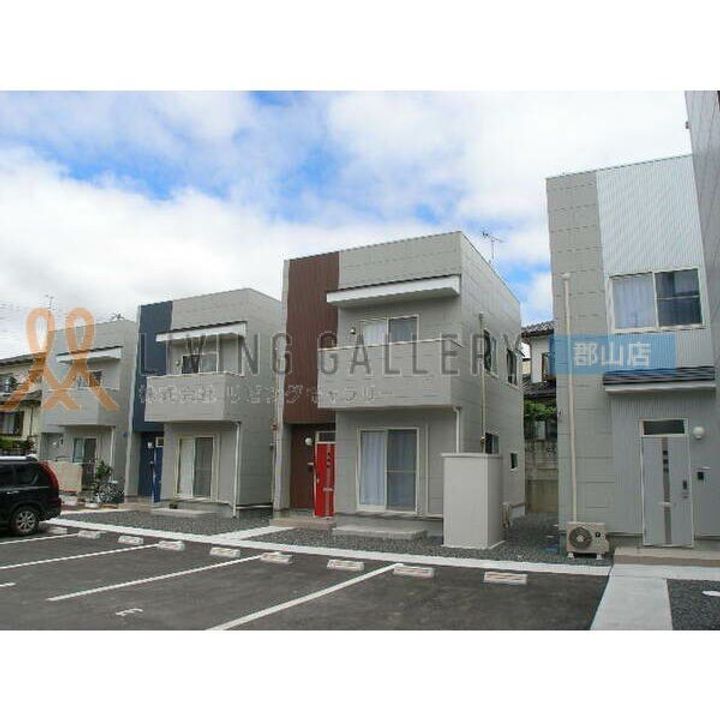 福島県郡山市大槻町字原田北(一戸建)の賃貸物件の外観