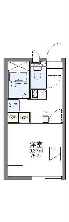 レオパレスFIELDIIの間取り
