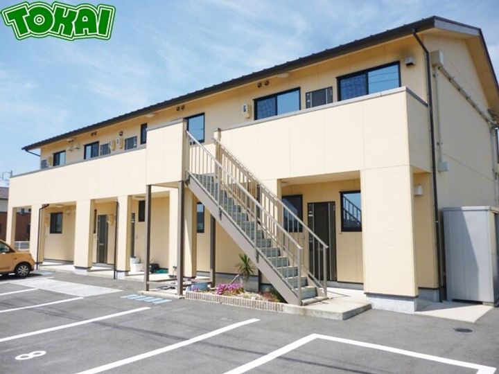 鎌田旭ハイムの外観