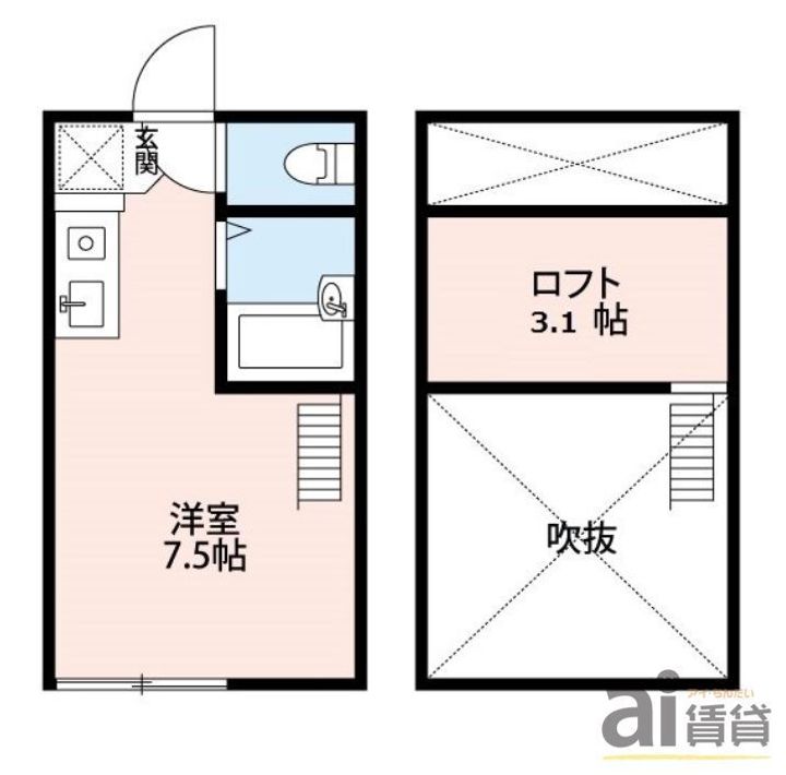 東京都武蔵野市吉祥寺北町4(アパート)の賃貸物件の間取り