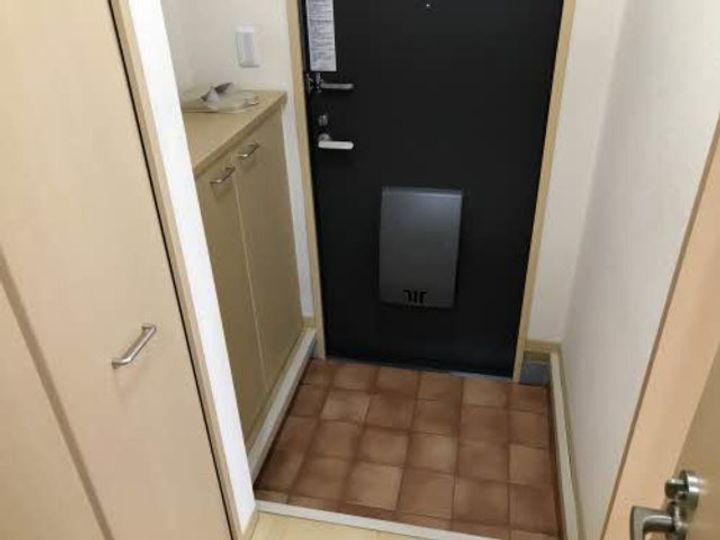 新潟県新潟市西区山田(アパート)の賃貸物件の玄関