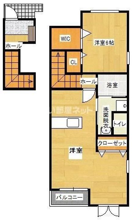 ムーンシャイン Aの間取り