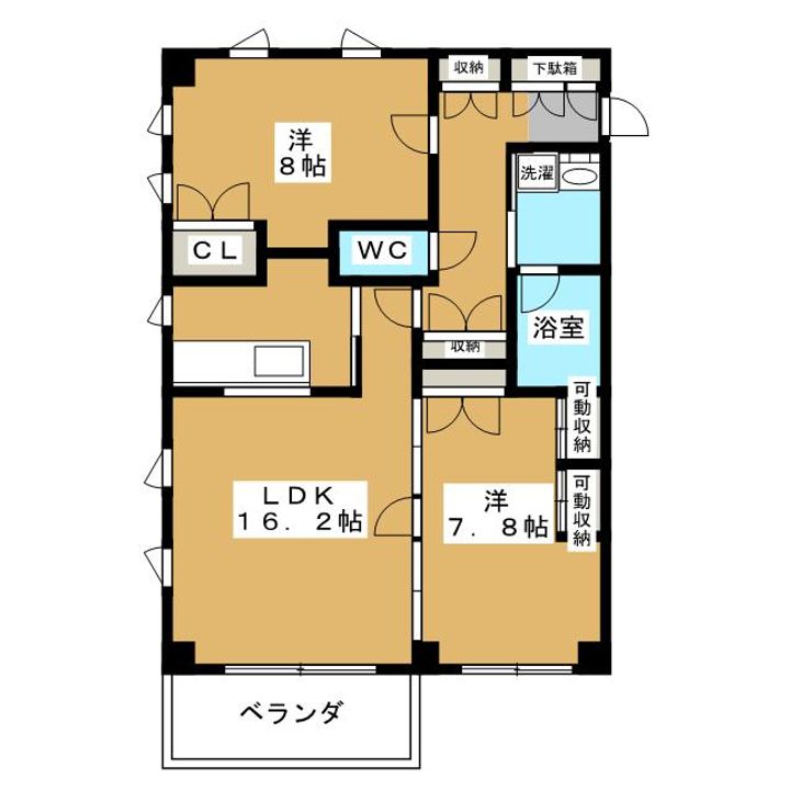 パークヒルズ紅葉山の間取り