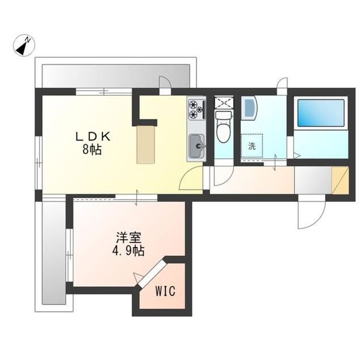 東京都杉並区和泉1(マンション)の賃貸物件の間取り