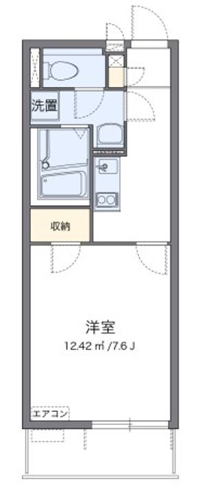 神奈川県川崎市幸区南加瀬4(マンション)の賃貸物件の間取り