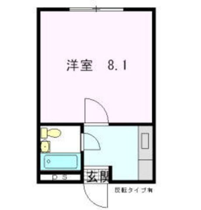 メゾン蟻ヶ崎の間取り