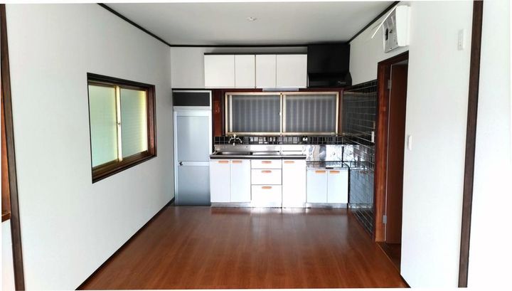 福岡県直方市大字感田(一戸建)の賃貸物件のキッチン