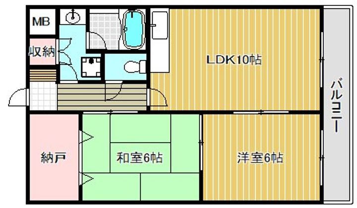 オオケイビルの間取り