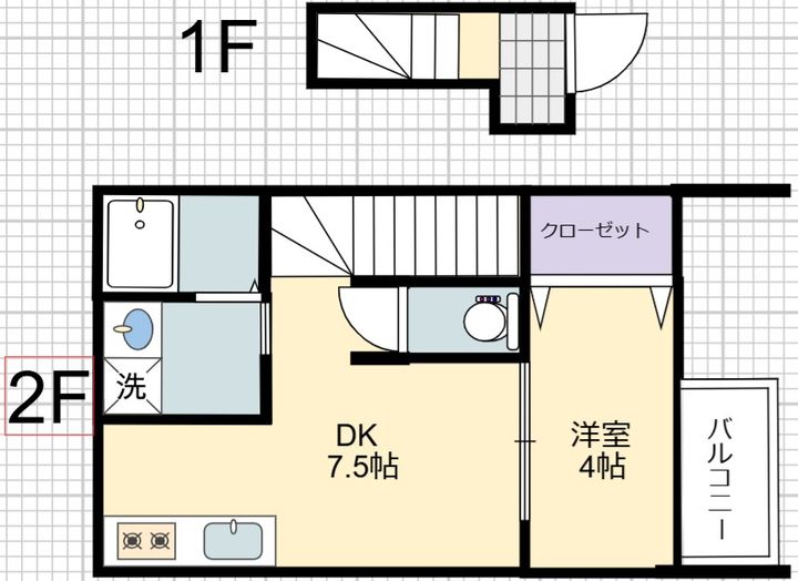 プレイス・エムの間取り