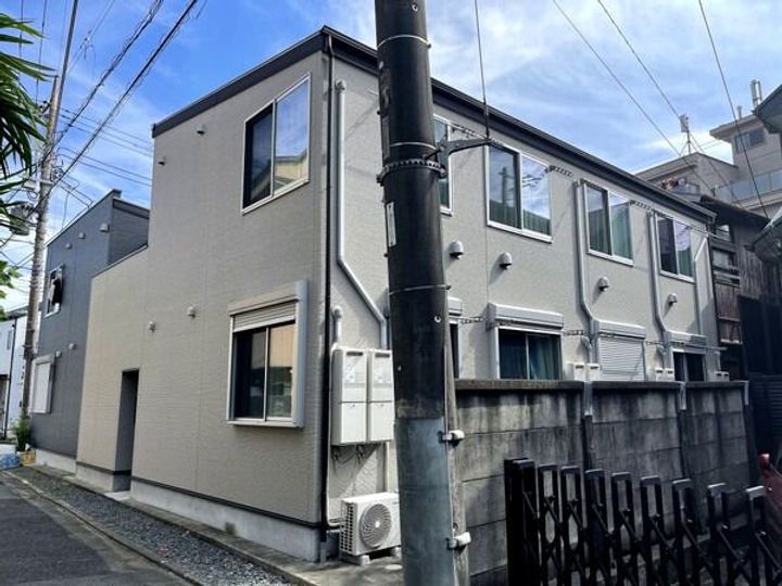 東京都目黒区中町2(アパート)の賃貸物件の地図