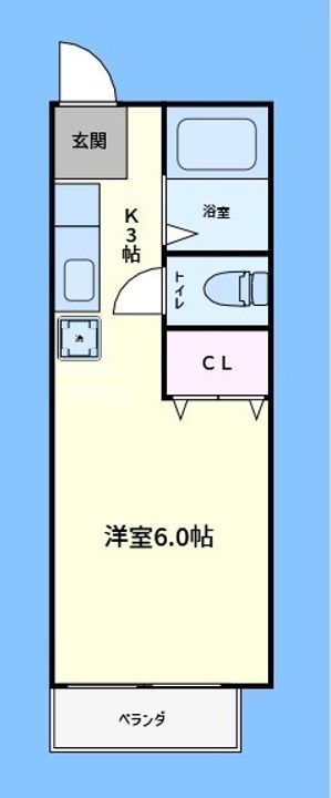 神奈川県横浜市金沢区乙舳町(アパート)の賃貸物件の間取り