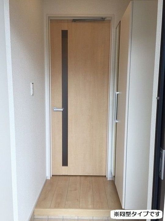 ハイツシェルティーCの玄関