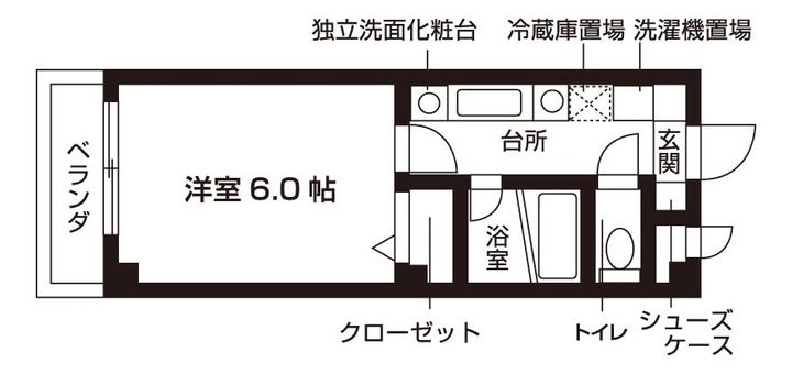 グレースランド旭ヶ丘の間取り