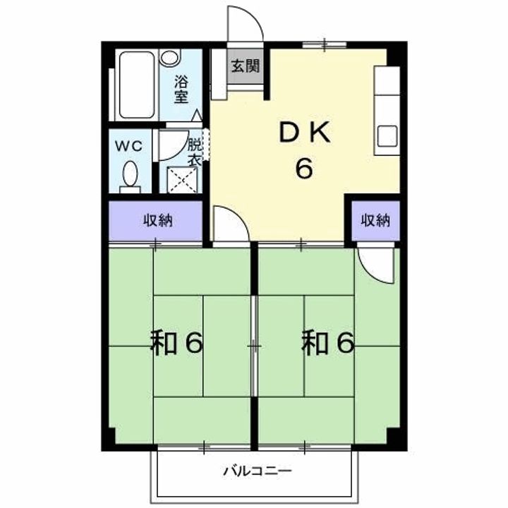 シティハイツ笹野の間取り