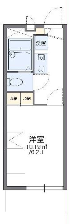 レオパレスRaffineigeの間取り