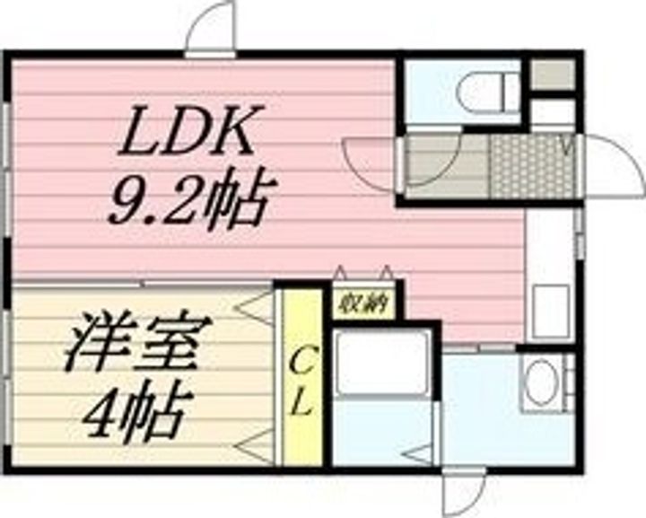 北海道札幌市中央区南三条西22(マンション)の賃貸物件の間取り