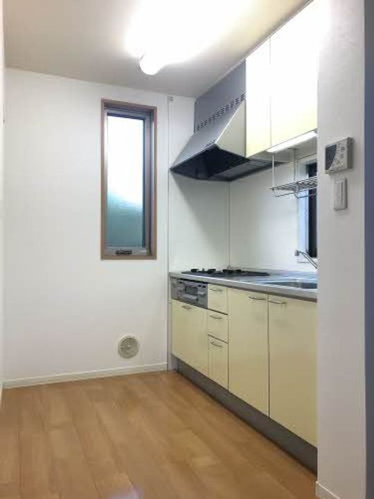 大毛寺ハイツC棟のキッチン