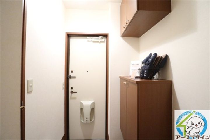 バーディーコートの玄関