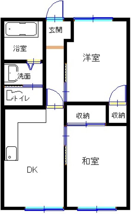 ラ・メゾン・ブランシュの間取り