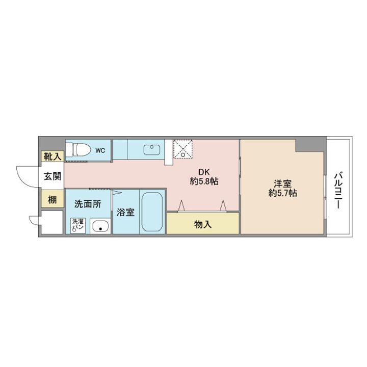 ホワイトライトの間取り