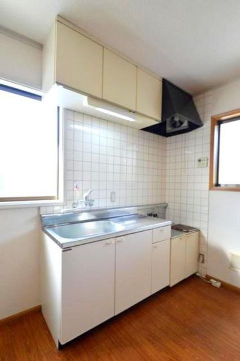広島県広島市安佐北区三入6(アパート)の賃貸物件のキッチン