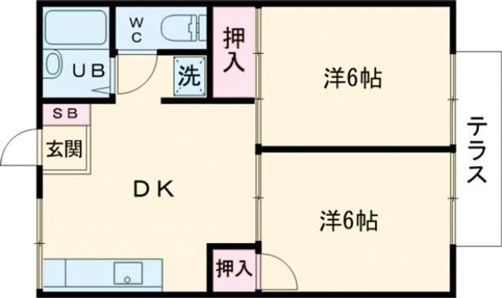 メゾンリバティの間取り