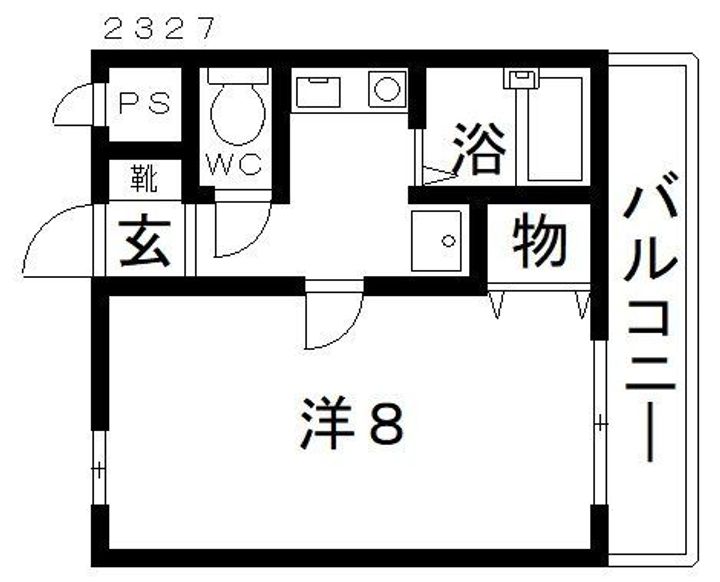 トレイズIIの間取り