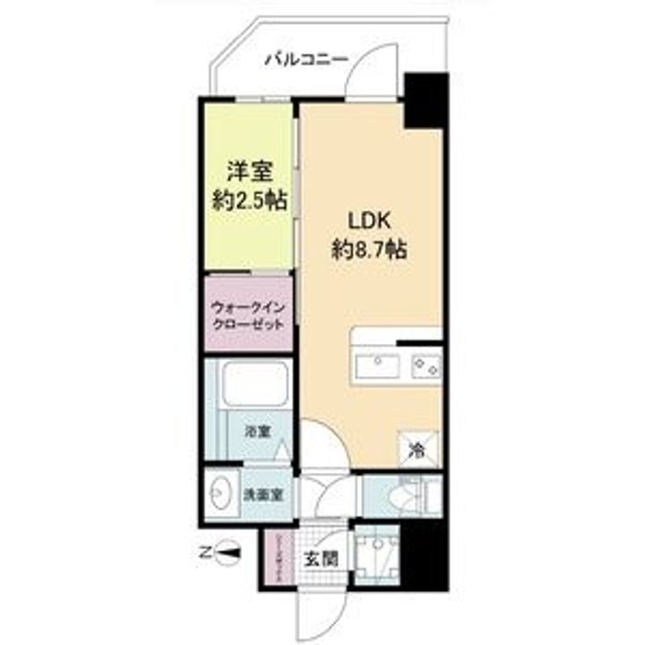 セレニテ新大阪グランデ ミリューの間取り