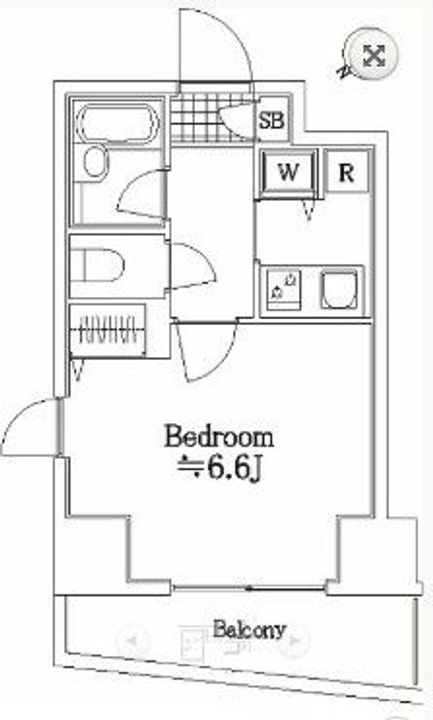 パレステュディオ五反田の間取り