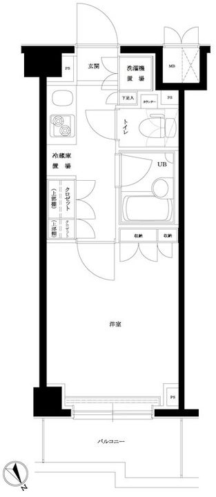 ルーブル目黒不動前の間取り