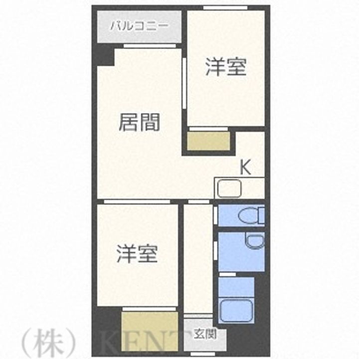 フレール山の手の間取り