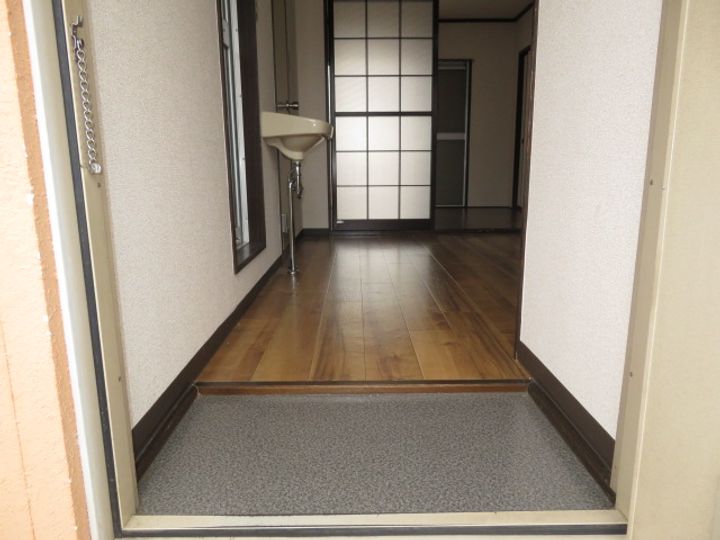 パークハイツの玄関