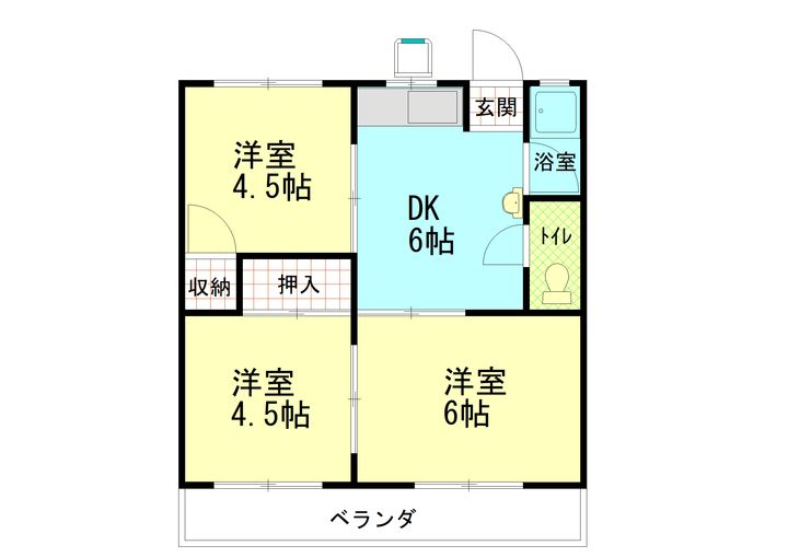 パークハイツの間取り