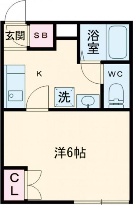 新宿早稲田鶴巻町IMAハウスの間取り