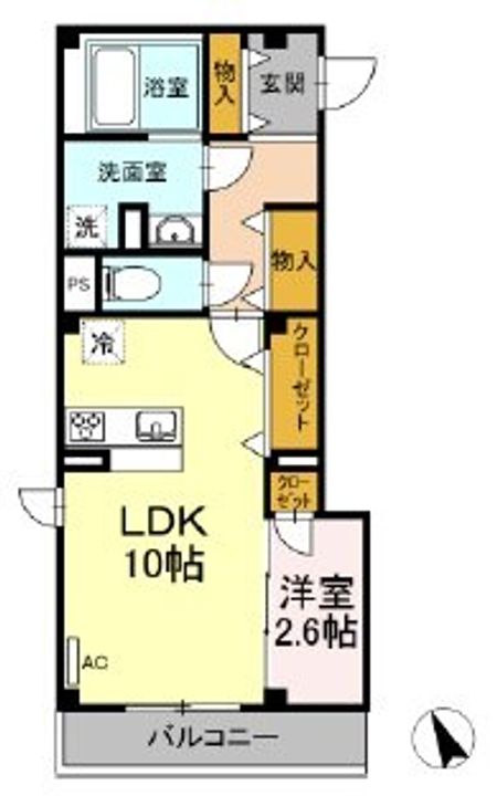 マモリエの間取り