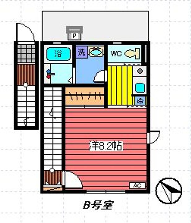 ガレージハウス エスポワールIVの間取り