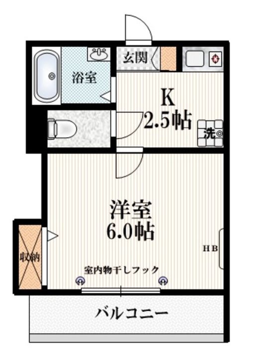 東京都武蔵野市吉祥寺南町5(マンション)の賃貸物件の間取り