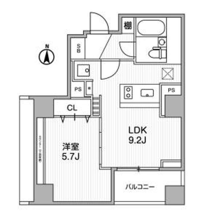 Lighthouse西新宿の間取り