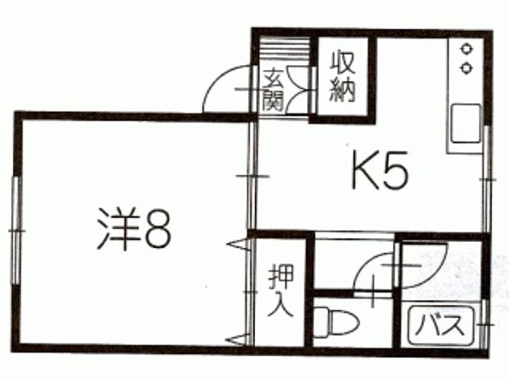 シュレインサイドハイツの間取り