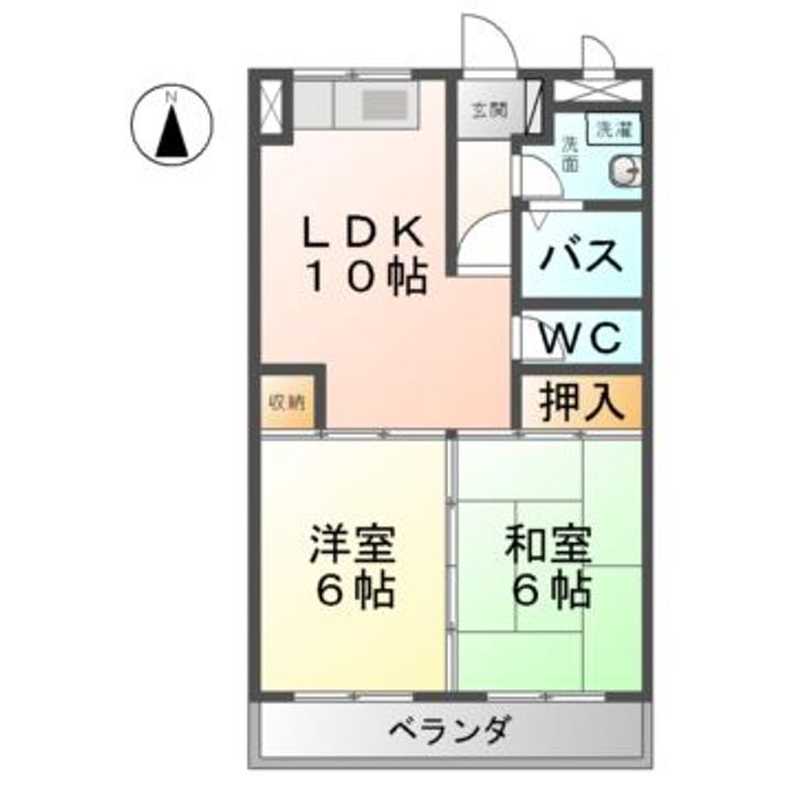 シンメイビルの間取り