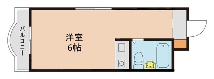 ハートハウス原木中山の間取り