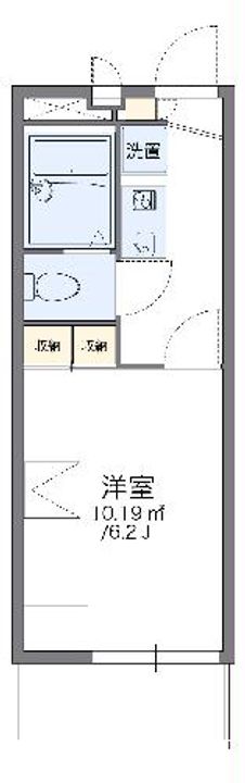 レオパレスパレスマンションIの間取り